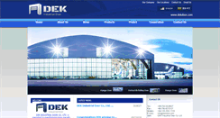 Desktop Screenshot of dekdoor.com
